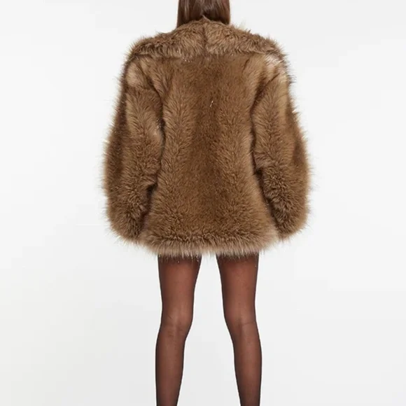 Faux fur jacket - Picture 3 of 3